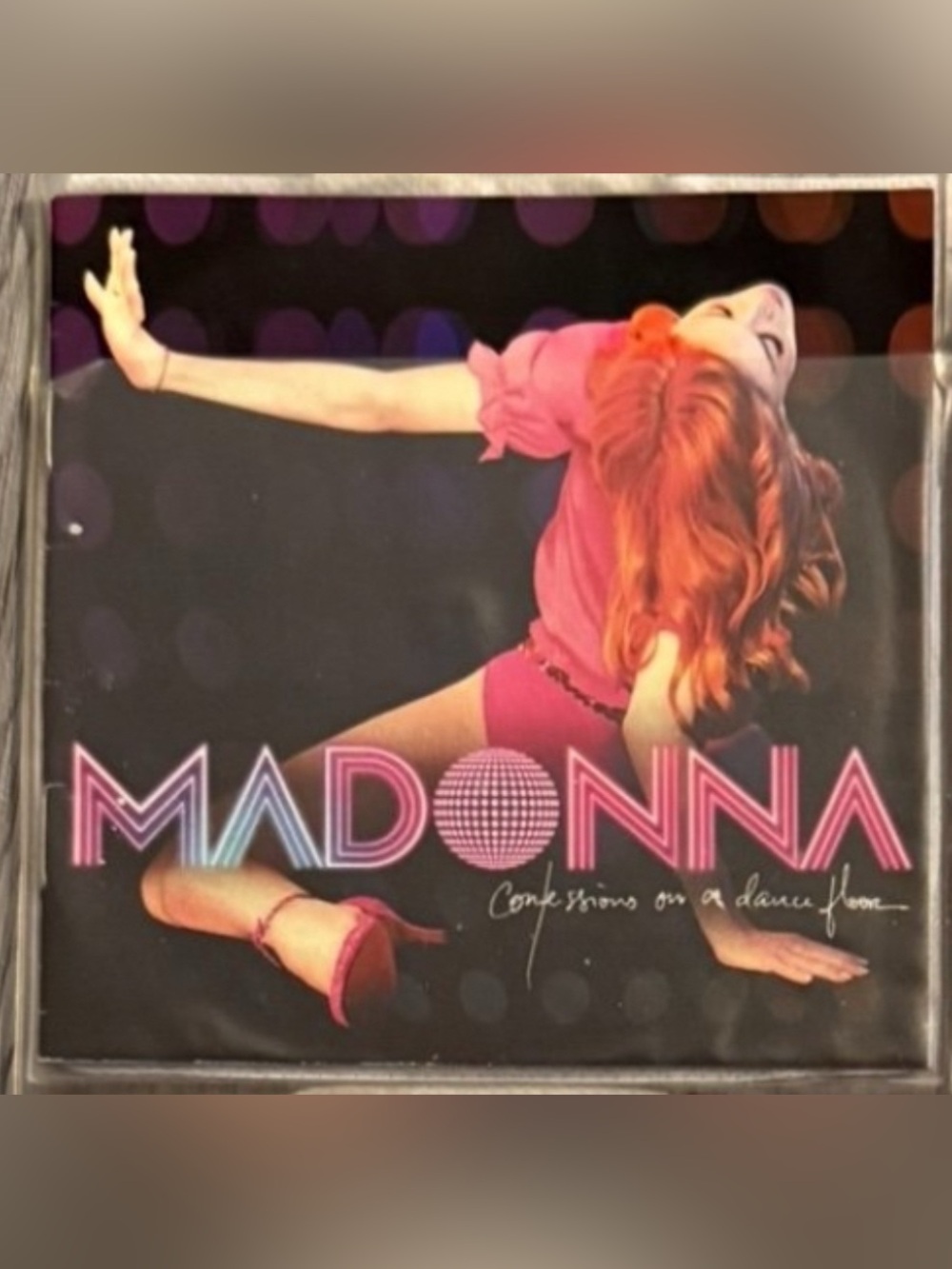 Confessions on a Dance Floor by Madonna (CD and Insert Only)